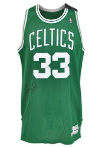 1989-90 Larry Bird Boston Celtics Game-Used Road Jersey