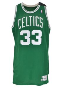 1989-90 Larry Bird Boston Celtics Game-Used Road Jersey