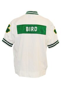 1989-90 Larry Bird Boston Celtics Player Worn Warm-Up Suit