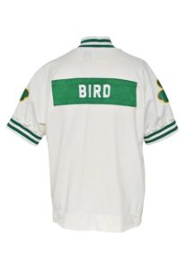 1989-90 Larry Bird Boston Celtics Worn Home Warm-Up Suit