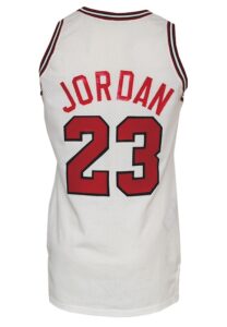 1989-90 Michael Jordan Chicago Bulls Game-Used Home Jersey