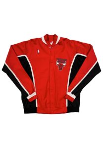 1989-90 Michael Jordan Chicago Bulls Player-Worn Warmup Jacket