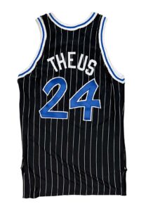 1989-90 Reggie Theus Orlando Magic Game-Used Jersey