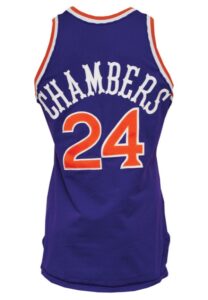 1989-90 Tom Chambers Phoenix Suns Game-Used Road Jersey