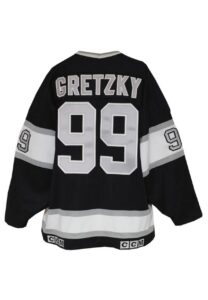 1989-90 Wayne Gretzky Los Angeles Kings Game-Used Home Jersey