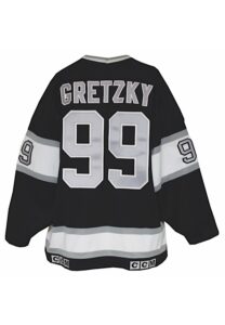 1989-90 Wayne Gretzky Los Angeles Kings Game-Used Home Jersey