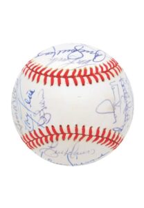 1989 All-Star Team Autographed Baseball