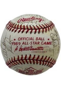 1989 American League All-Star Team Signed Official ASG Baseball