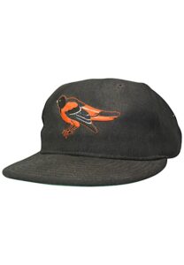 1989 Baltimore Orioles Game-Used Cap Attributed To Cal Ripken Jr.