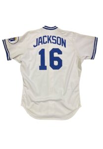 1989 Bo Jackson Signed Pro-Cut Jersey