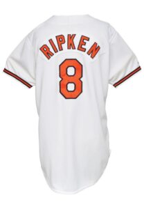 1989 Cal Ripken Jr. Baltimore Orioles Game-Used Home Jersey