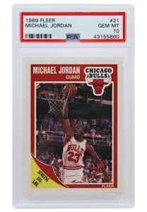 1989 Fleer Michael Jordan #21