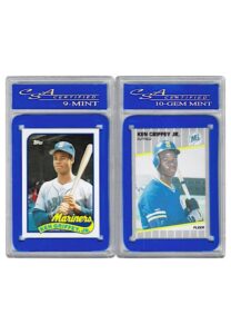 1989 Fleer & Topps Ken Griffey Jr. Cards