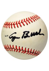 1989 George H.W. Bush Single Signed-Official World Series Baseball