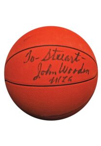 1989 John Wooden Awards Multi-Signed Basketball