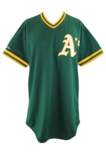 1989 Jose Canseco Oakland A’s Spring Training Game-Used Jersey