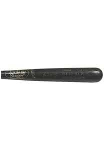 1989 Ken Griffey Jr. Rookie Seattle Mariners Game-Ready Autographed Bat