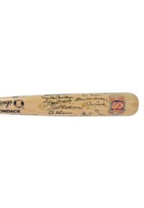 1989 National Baseball Hall of Fame 50th Anniversary Autographed Bat