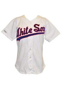 1989 Sammy Sosa/Eddie Williams Chicago White Sox Game-Used Home Jersey