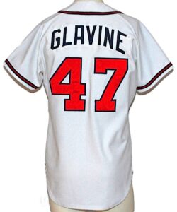 1989 Tom Glavine Atlanta Braves Game-Used Home Jersey