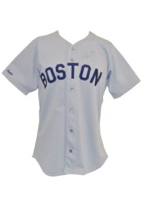 1989 Wade Boggs Boston Red Sox Game-Used & Autographed Road Uniform