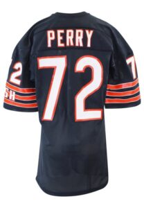 1989 William “The Refrigerator” Perry Chicago Bears Game-Used Home Jersey