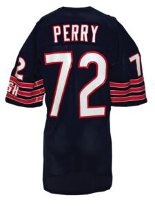 1989 William “The Refrigerator” Perry Chicago Bears Game-Used Home Jersey