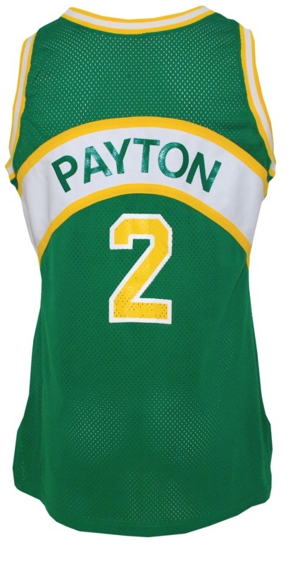 1990-1991 Gary Payton Rookie Seattle Sonics Game-Used Road