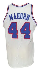 1990-1991 Rick Mahorn Philadelphia 76ers Game-Used Home Uniform