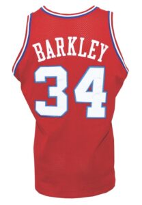 1990-91 Charles Barkley Philadelphia 76ers Game-Used Road Uniform