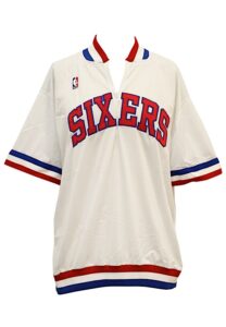 1990-91 Charles Barkley Philadelphia 76ers Warm-Up Shooting Shirt