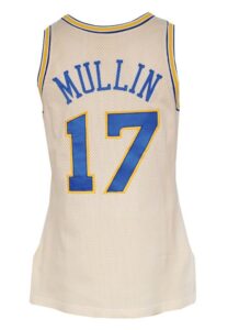 1990-91 Chris Mullin Golden State Warriors Game-Used Home Jersey 