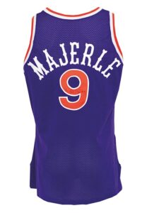 1990-91 Dan Majerle Phoenix Suns Game-Used & Autographed Road Uniform