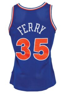 1990-91 Danny Ferry Rookie Cleveland Cavaliers Game-Used Road Uniform