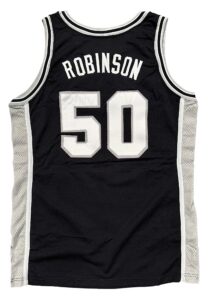 1990-91 David Robinson San Antonio Spurs Game-Used Jersey