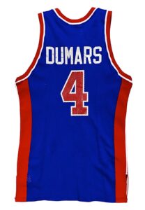 1990-91 Joe Dumars Detroit Pistons Game-Used Jersey