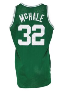 1990-91 Kevin McHale Boston Celtics Game-Used Road Jersey 