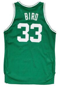 1990-91 Larry Bird Boston Celtics Game-Used Jersey