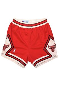 1990-91 Michael Jordan Chicago Bulls Game-Used Shorts