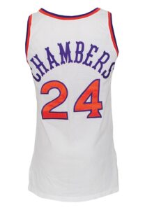 1990-91 Tom Chambers Phoenix Suns Game-Used Home Uniform