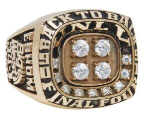 1990-91 UNLV Runnin’ Rebels Final Four Ring