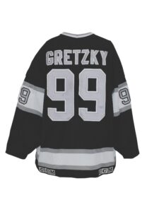 1990-91 Wayne Gretzky Los Angeles Kings Game-Used Road Jersey