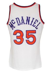 1990-91 Xavier McDaniel Phoenix Suns Game-Used Home Uniform