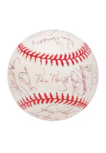 1990 Cincinnati Reds Team Signed Baseball