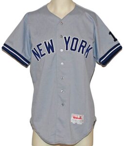 1990 Dave Righetti NY Yankees Game-Used Road Jersey