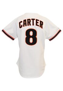 1990 Gary Carter San Francisco Giants Game-Used Home Jersey