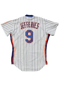 1990 Gregg Jefferies NY Mets Game-Used Jersey