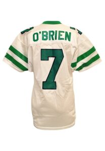 1990 Ken O’Brien New York Jets Game-Used Road Jersey