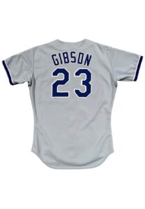 1990 Kirk Gibson LA Dodgers Game-Used Jersey