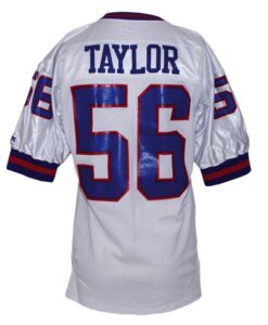 1990 Lawrence Taylor NY Giants Game-Used Road Jersey